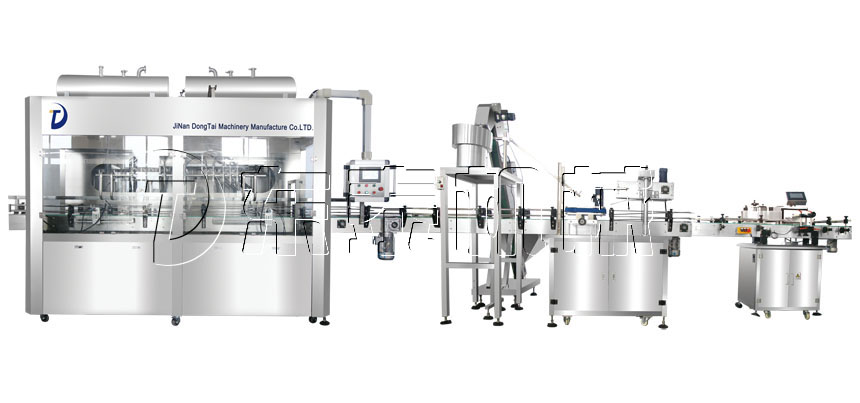 全自动食用油灌装生产线